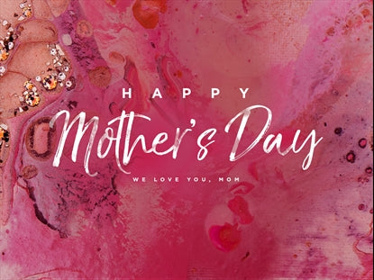 Marble Glaze Happy Mother's Day