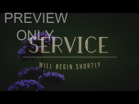 Ebony Floral: Still Service