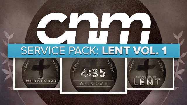 Service Pack: Lent Volume 1