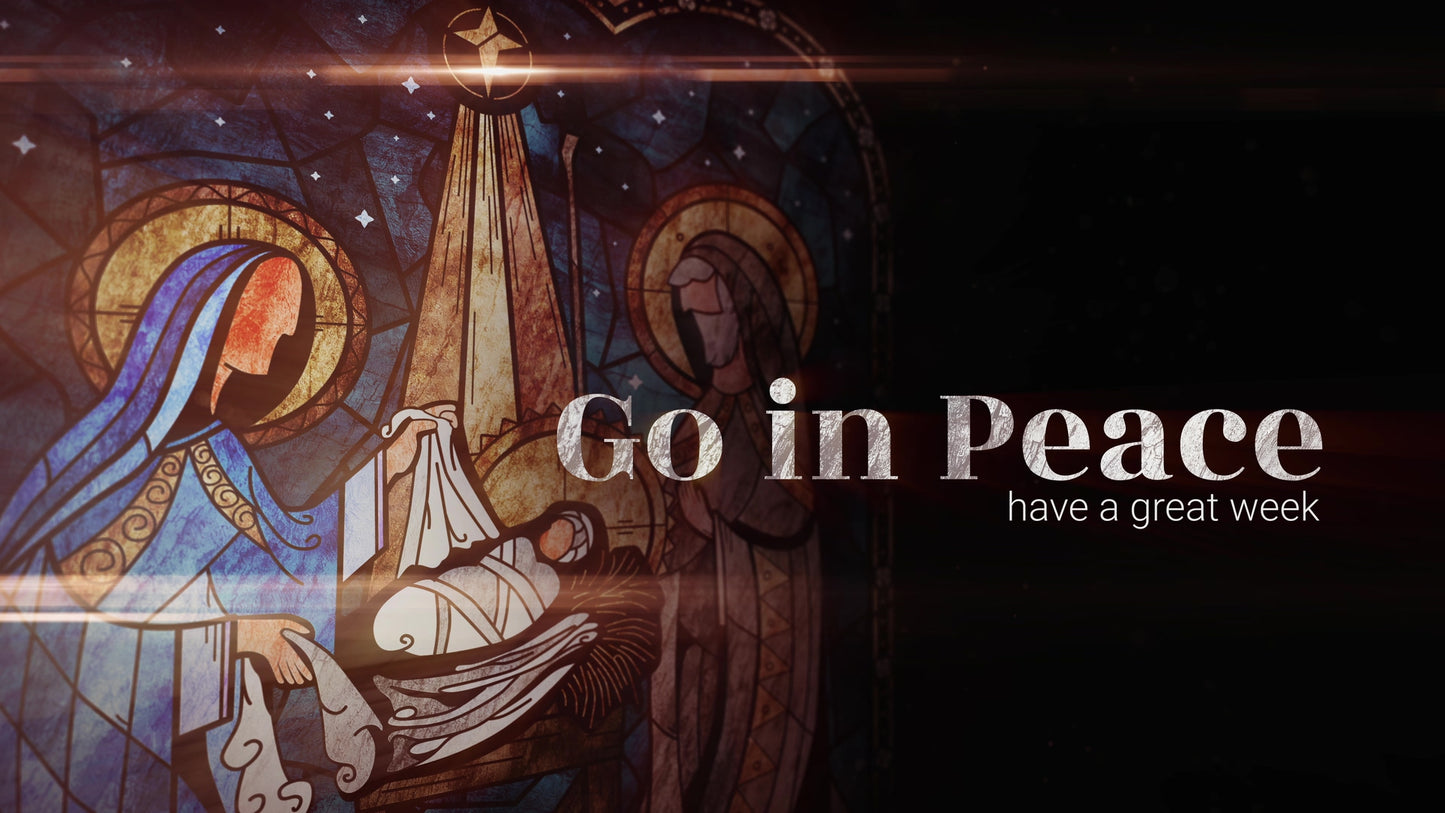 Nativity Glass Exit Still