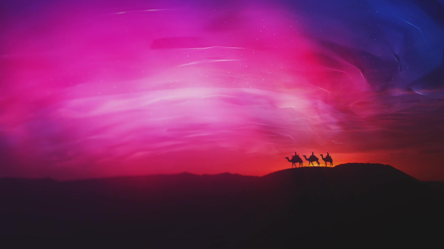 Nativity Glow Magi Still