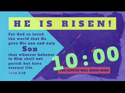 He Is Risen! 10 Minute Easter Countdown