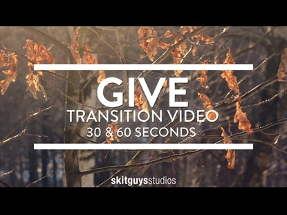 Fall Transition 2: Give