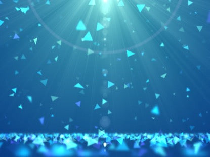 Spring Shapes Dark Blue Fast