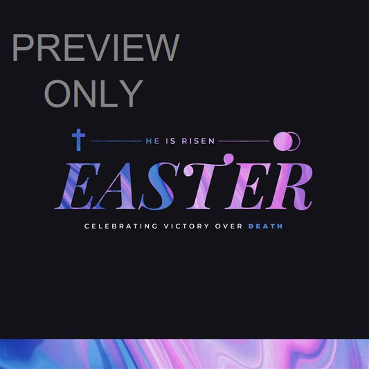 Easter Flow Celebrate Blank