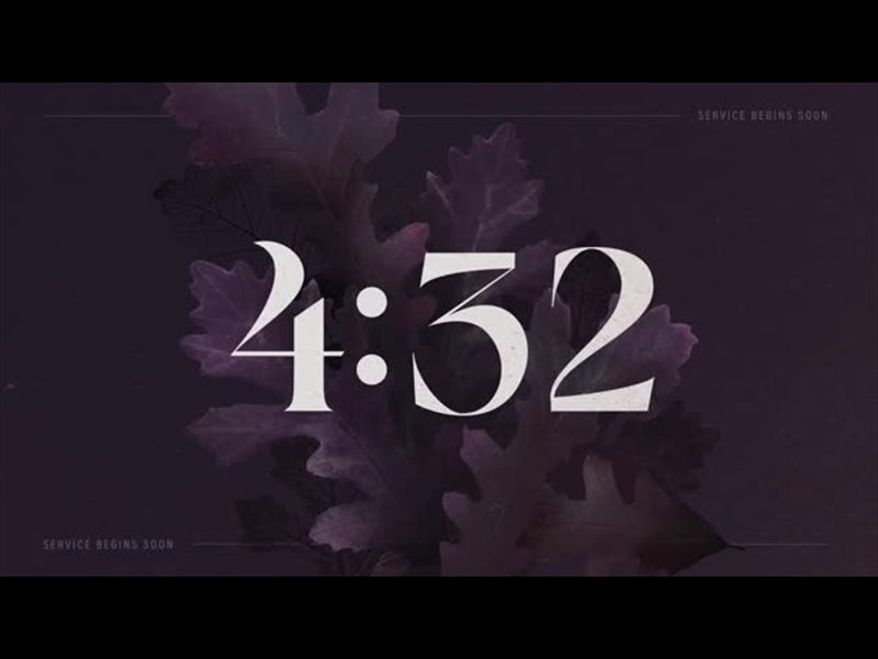 Autumn Nature Service Begins Countdown