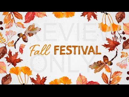 Autumn Events Vol One: Fall Festival Still