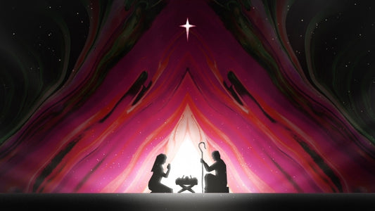 Painted Christmas Nativity