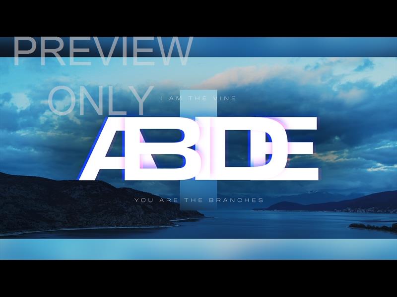 Lake Prespa Abide Sermon Title 2