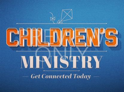 Ministry Set Childrens Ministry