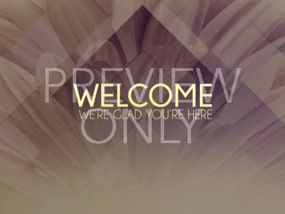 Pastel Flower Welcome