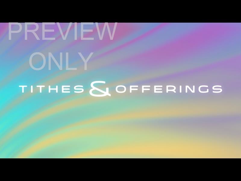 Yes And Amen Tithes And Offerings Still