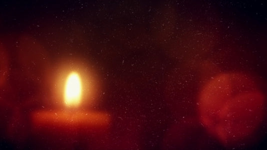 Warm Advent Glow Candle 03