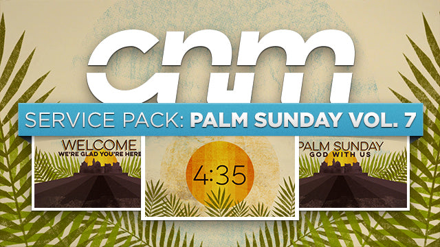 Service Pack:Palm Sunday Volume 07