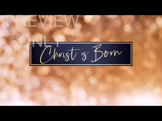 Christmas Light: Christ Is Born Still