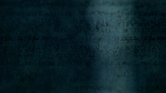 Ancient Words Blue
