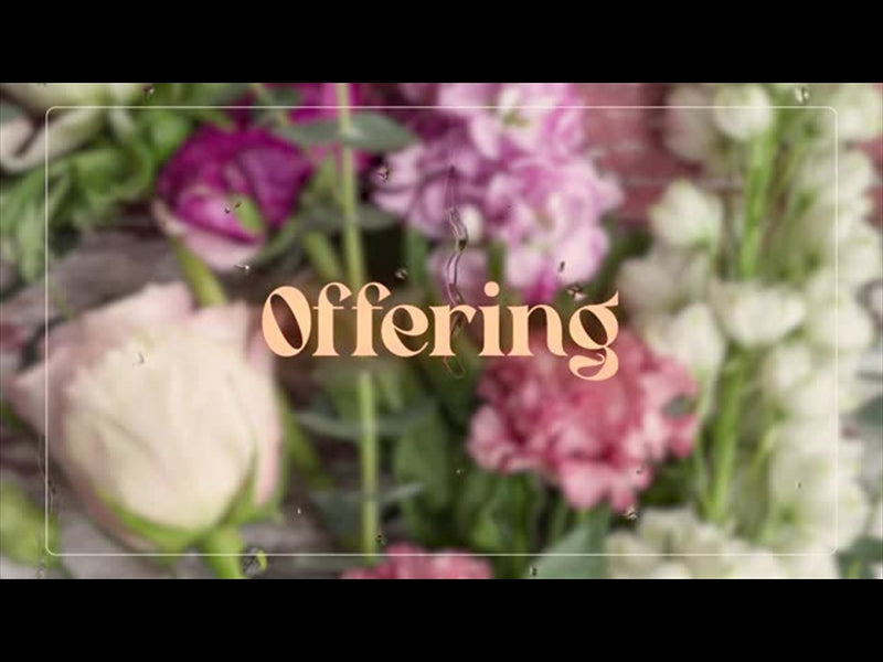 Floral Rain Offering