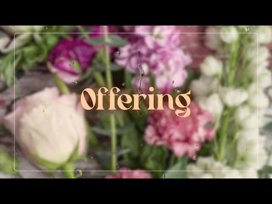 Floral Rain Offering