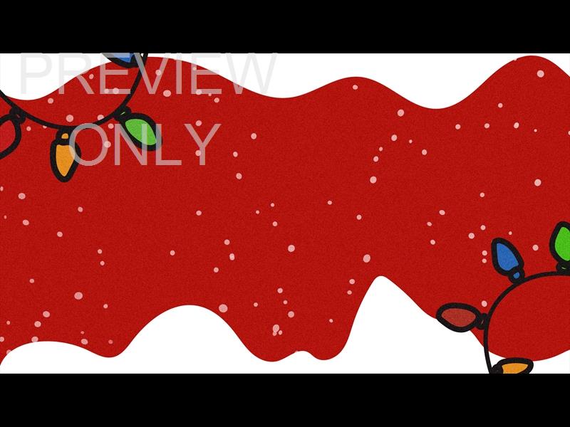 Christmas Time Is Here: Snow Frame Still