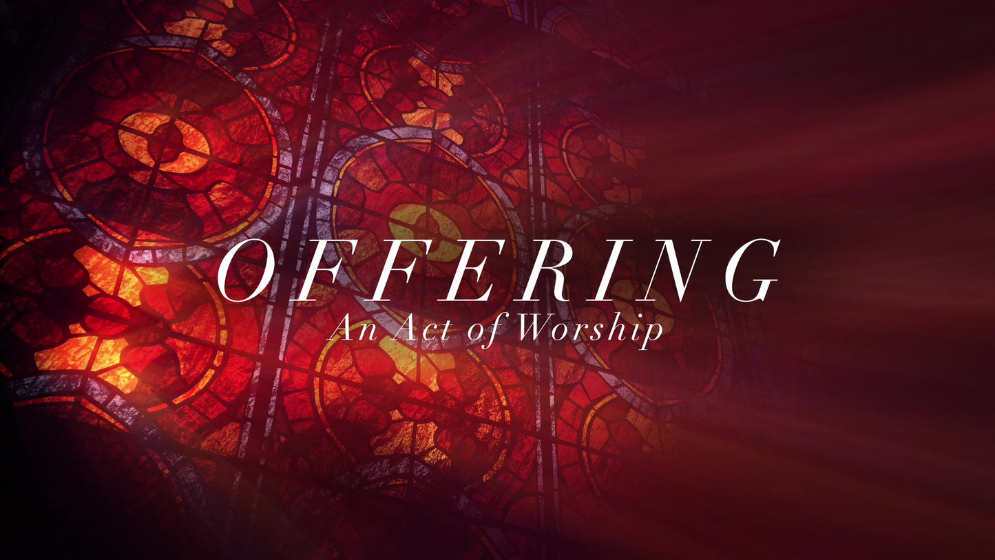 Modern Glass Offering Still