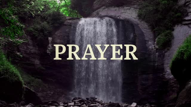 Blue Ridge Waterfalls Prayer