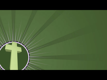 Starburst Green Cross