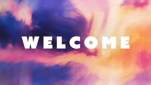 Painted Sunday Welcome Still