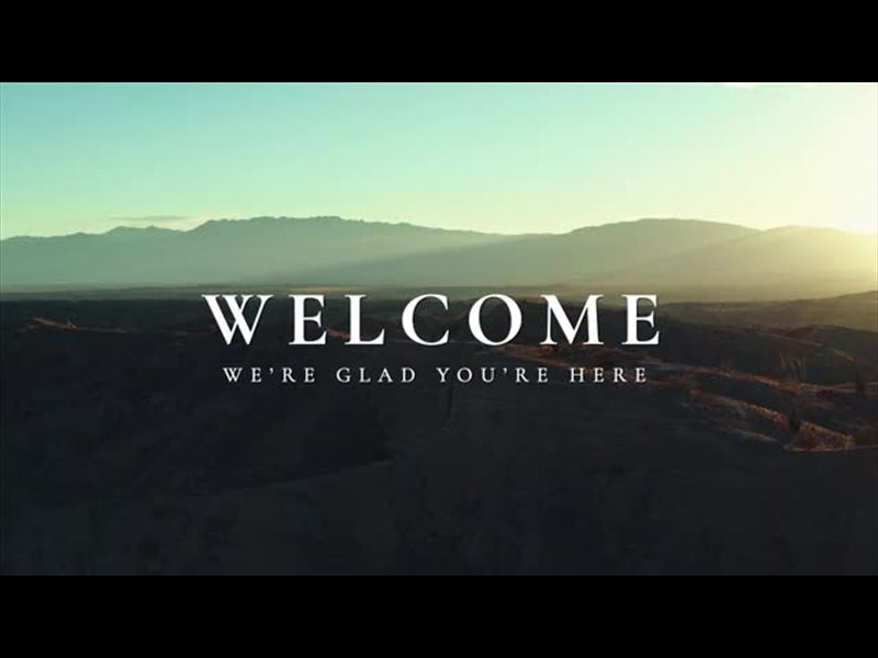Canyon Views Title - We're Glad You're Here