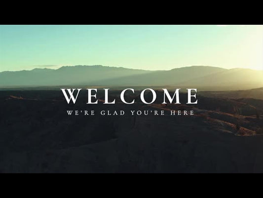 Canyon Views Title - We're Glad You're Here