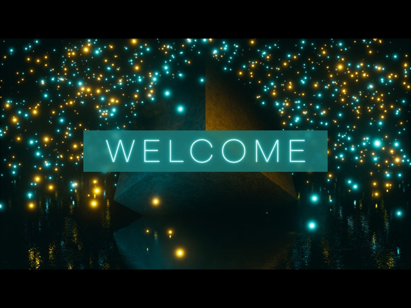 Fluorescent Welcome