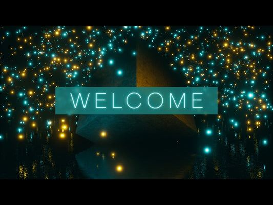 Fluorescent Welcome