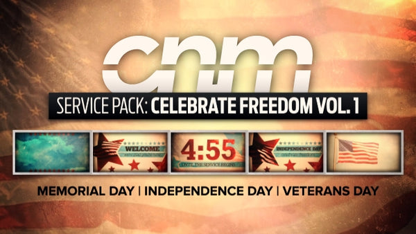 Service Pack: Celebrate Freedom Volume 1