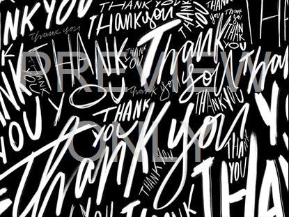 Thank You White