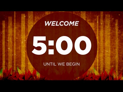 Five Minute Countdown - Autumn Leaves