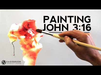 Painting John 3:16