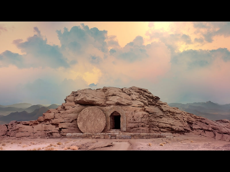 Easter Story Tomb Open