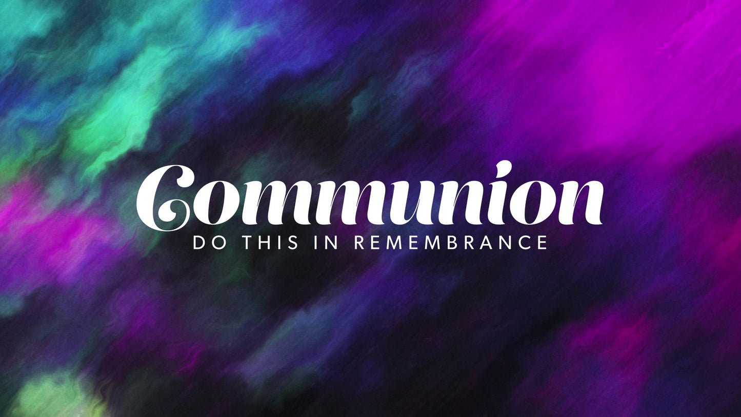 Easter Paint Communion Still