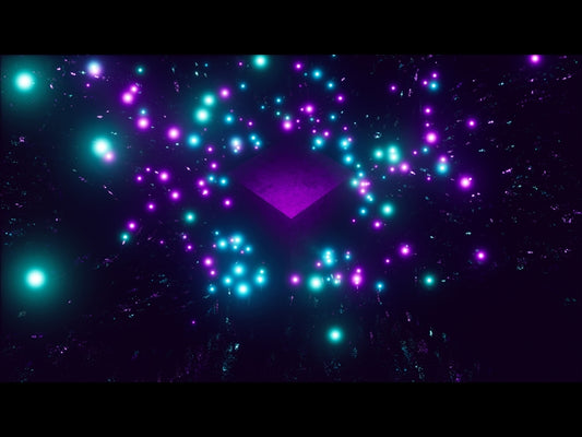 Fluorescent Cave Cube