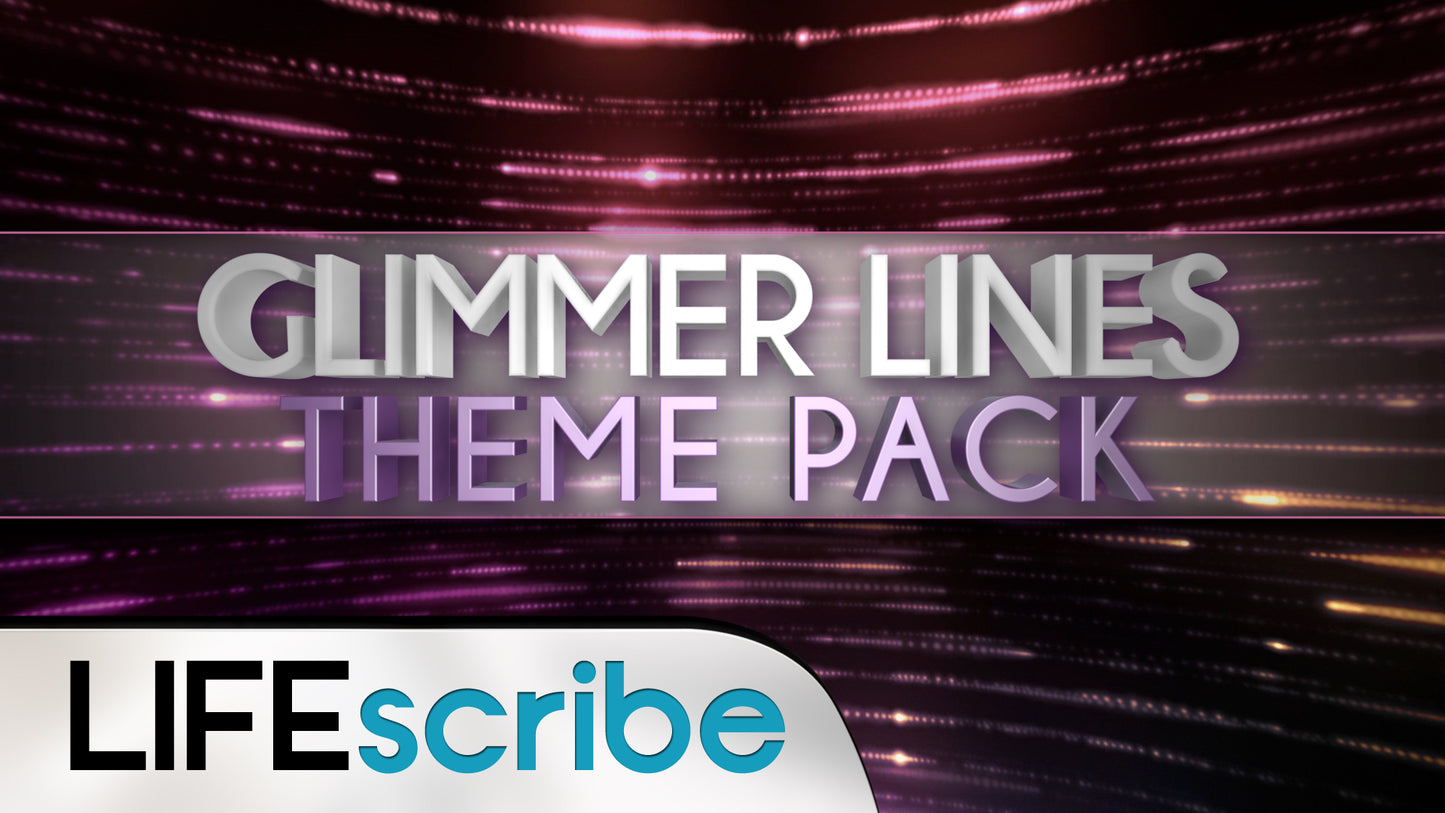Glimmer Lines Theme Pack