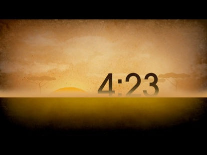 Africa Sunset Countdown
