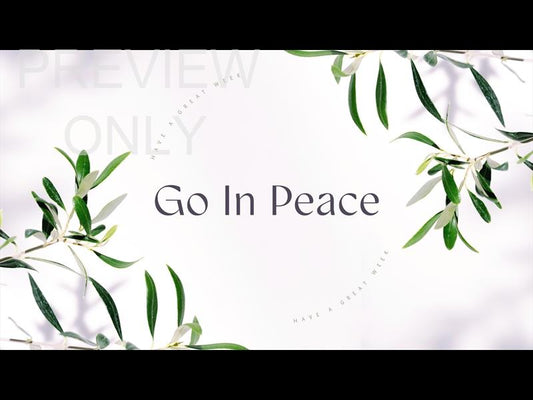 Fruit Of The Spirit Go In Peace Still