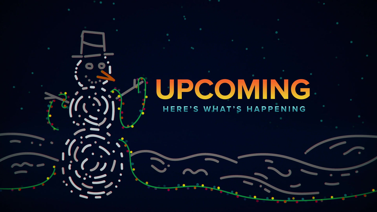 Christmas Lights: Upcoming Still