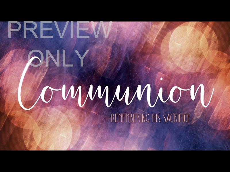 Resolute Still Communion