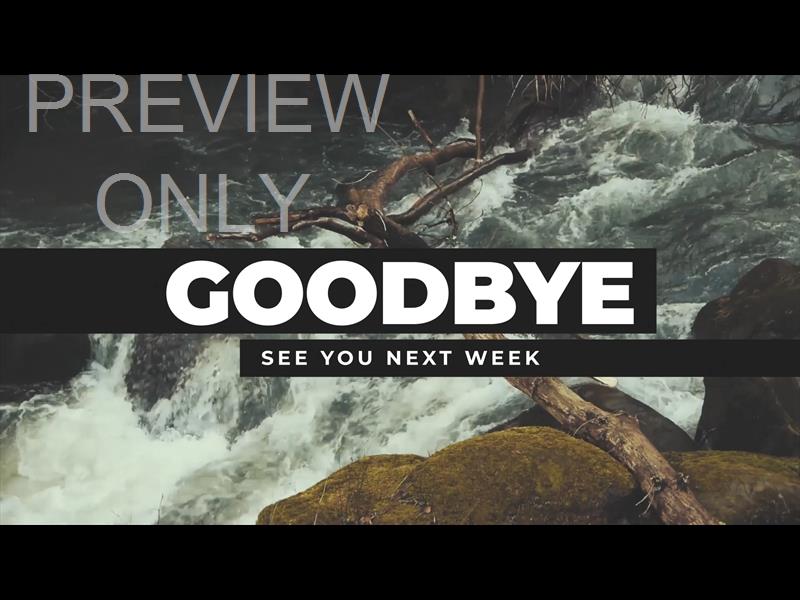Riverflow Goodbye Graphic