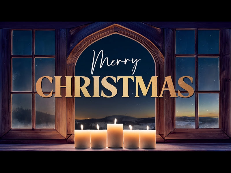 Winter Advent Merry Christmas