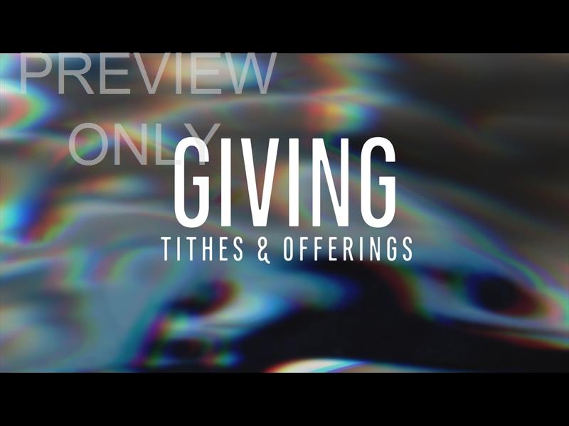 Transformation Giving Still
