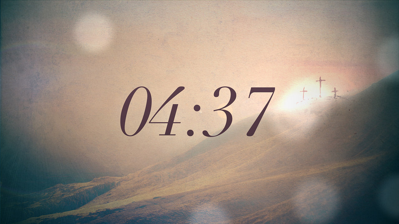 Sunset Crosses Countdown