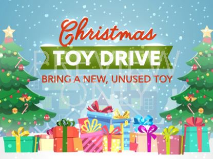 Christmas Village Toy Drive Still