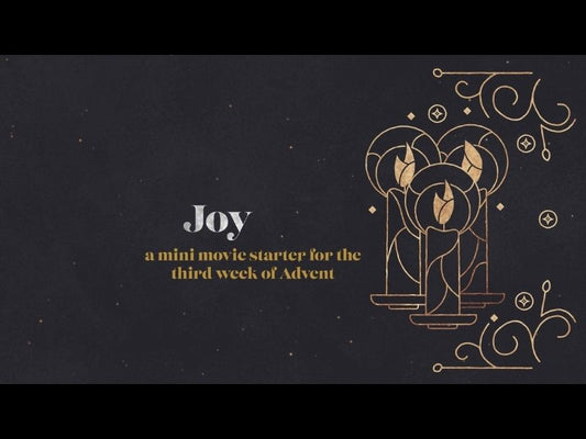 Advent Glitter Joy