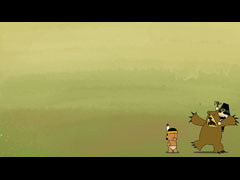 Thanksgiving Bear Wrestle